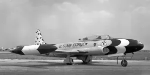 Acrobatic Prints: United States Air Force - Lockheed T-33A Shooting Star