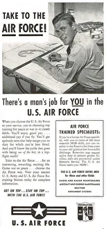 Frecruit Prints: United States Air Force. USAF Recruitment