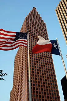 Skyscraper Prints: United States of America, State of Texas, Houston