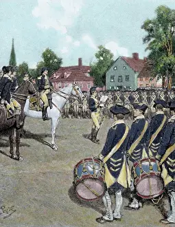 1776 Prints: United States. American War of Independence (1775-1783). Dec