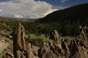 United States. Bandelier National Monument. Tyuonyi. Pueblo