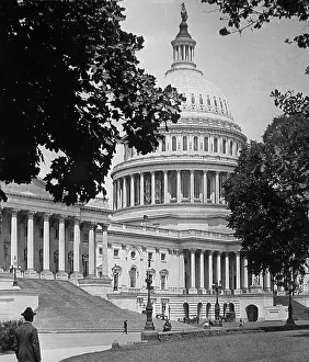 Capitol Prints: United States Capitol Washington DC USA early 1900s