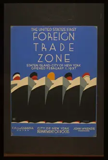 The United States first foreign trade zone Staten Island, C