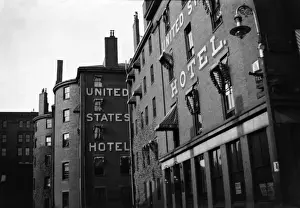 Boston Prints: United States Hotel, Boston