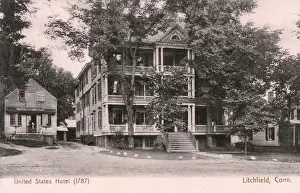 Curiosity Prints: United States Hotel, Litchfield, Connecticut, USA