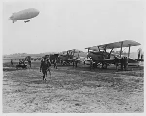 Blimp Prints: United States Navy - Douglas DT-4