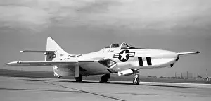 Grumman Prints: United States Navy - Grumman F9F-8P Cougar 141701