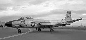 Mcdonnell Prints: United States Navy - McDonnell F2H-3 Banshee 127511