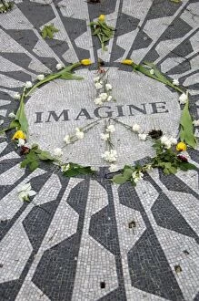 Commemorate Collection: United States. New York. Central Park. Strawberry Fields. Me