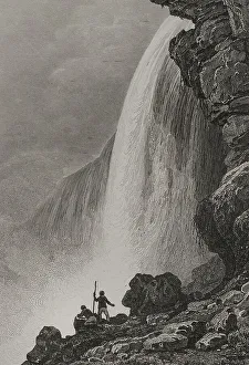 Cascade Prints: United States. Niagara Falls - Van der Burgh