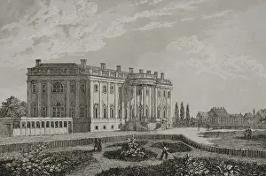 Jefferson Prints: United States, Washington D.C. The White House - Arnout