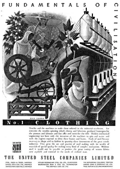Companies Prints: The United Steel Companies Of Great Britain WW2 1943