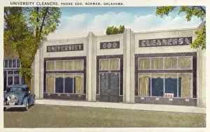 Cleaners Prints: University Cleaners - Norman, Ohio