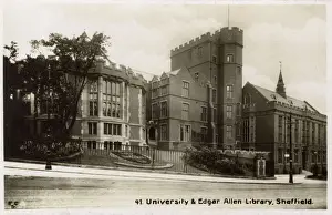 Edgar Prints: University - Edgar Allen Library, Sheffield, South Yorkshire