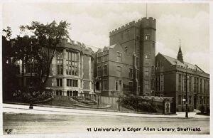 Images Dated 16th May 2017: University - Edgar Allen Library, Sheffield, South Yorkshire