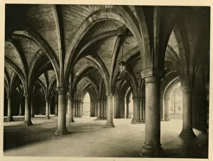 Images Dated 30th April 2018: University of Glasgow - Cloisters under Bute Hall