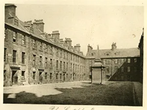 Images Dated 30th April 2018: University of Glasgow - Professors Court looking East
