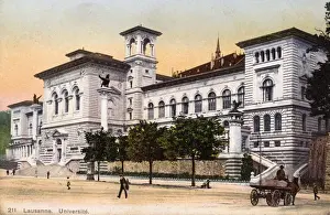 Lausanne Prints: University at Lausanne, Switzerland