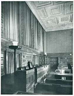 Tiered Prints: University Of London Senate House & Library Senate Room