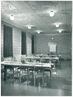Senate Prints: University Of London Senate House & Library Small Refectory