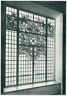 Senate Prints: University Of London Senate House & Library Stained Glass