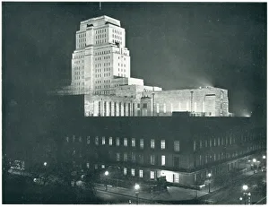 University Of London Senate At Night
