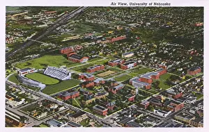 Nebraska Prints: University of Nebraska, Lincoln, Nebraska, USA
