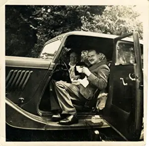 Unknown American Vintage Car, Near Southampton, England