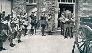 Images Dated 23rd October 2020: The Unknown British Warrior begins his homeward journey from France to be buried in