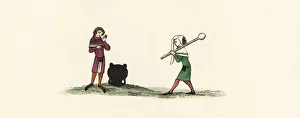 Blindfold Collection: Unknown medieval game