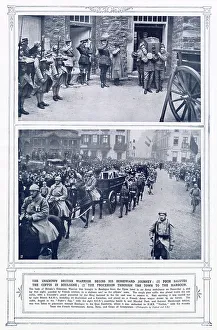 Boulogne Prints: Unknown Warrior - Homeward in Boulogne 1920