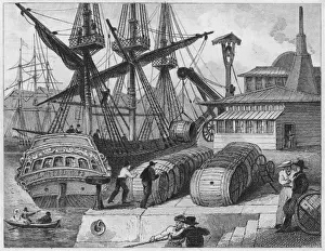 Imports Prints: Unloading Sugar, Bristol