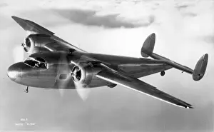 The unmarked prototype de Havilland DH95 Flamingo G-AFEU