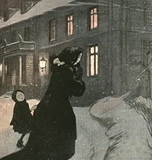 Thrown Prints: Unmarried Mother / Cold