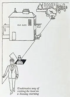 Unobtrusive Sunday drinking / W H Robinson
