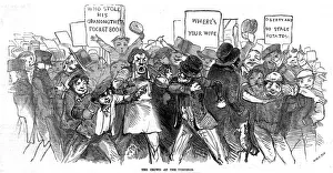 Images Dated 19th February 2018: UNRULY HUSTINGS CROWD