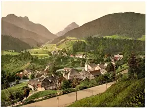 Konigsberg Prints: Untertarvis and Konigsberg, Carinthia, Austro-Hungary