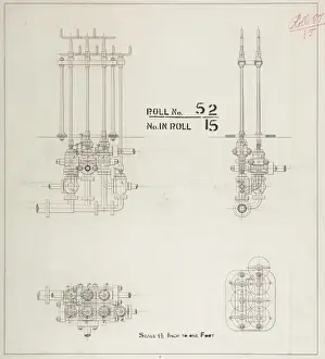 Bridgewater Prints: Untitled, patent hydraulic press