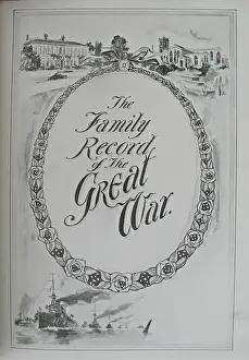 Unused copy of Lloyds Family Album of the Great War