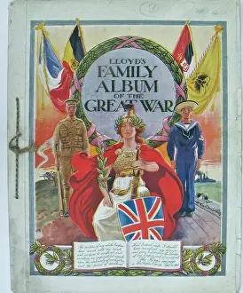 Unused copy of Lloyds Family Album of the Great War
