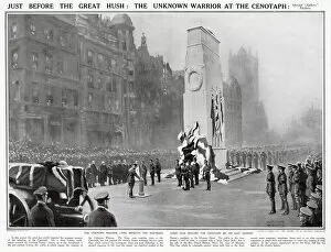 Images Dated 18th November 2020: Unveiling of Cenotaph, War Memorial 1920