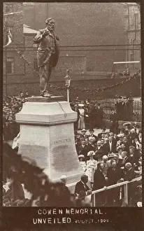 Chronicle Prints: The unveiling of the Joseph Cowen Memorial - Newcastle