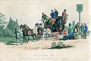 Unwelcome Fare, Bristol-London Mail Coach