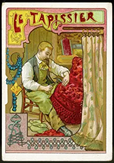 Upholsterer Prints: Upholsterer (Series)