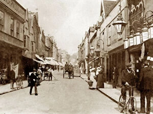 Brook Collection: Upper Brook Street, Ipswich early 1900's