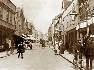 Ipswich Prints: Upper Brook Street, Ipswich early 1900's