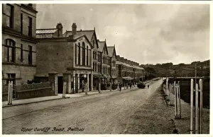 Caernarvonshire Prints: Upper Cardiff Road, Pwllheli, Caernarvonshire