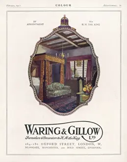 Upper Class Bedroom 1917