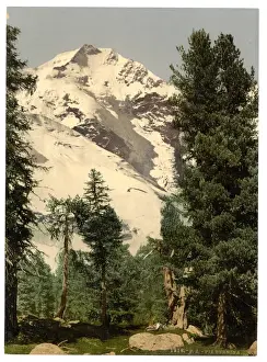Grisons Prints: Upper Engadine, Bernina, Grisons, Switzerland