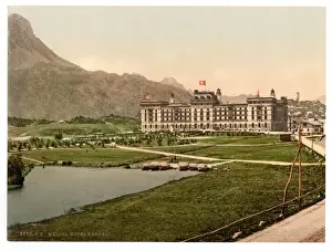 Kursaal Prints: Upper Engadine, Kursaal Hotel, Grisons, Switzerland